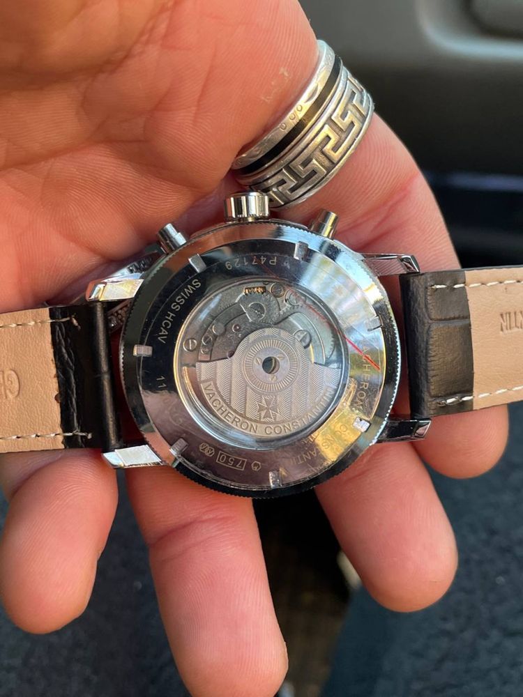 Механічний наручний годинник Vacheron Constantin black