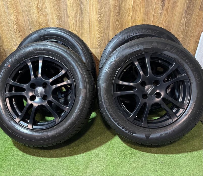Диски Enzo R16 4x100 6,5J ET40 +шини 205/60R16 VW Mazda Kia Honda Fiat