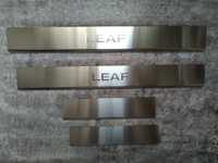 Накладки на пороги Nissan Leaf