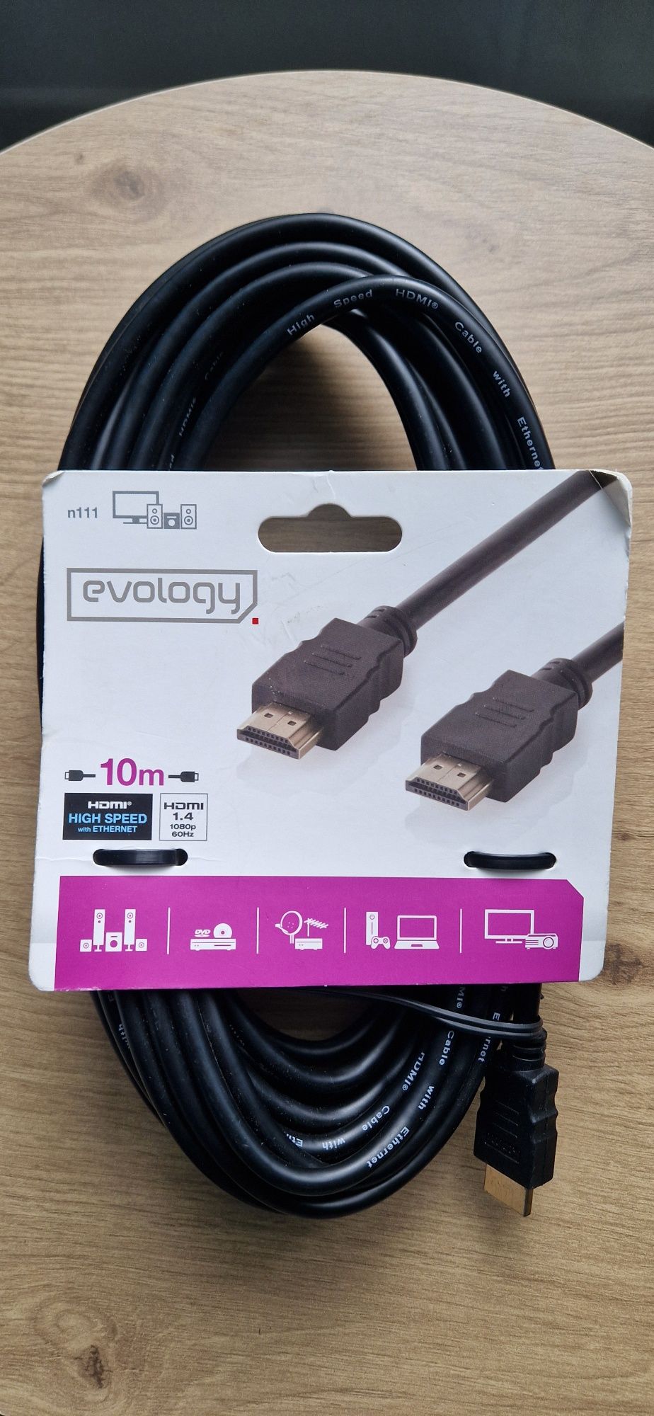 Kabel przewód HDMI 10m nowy