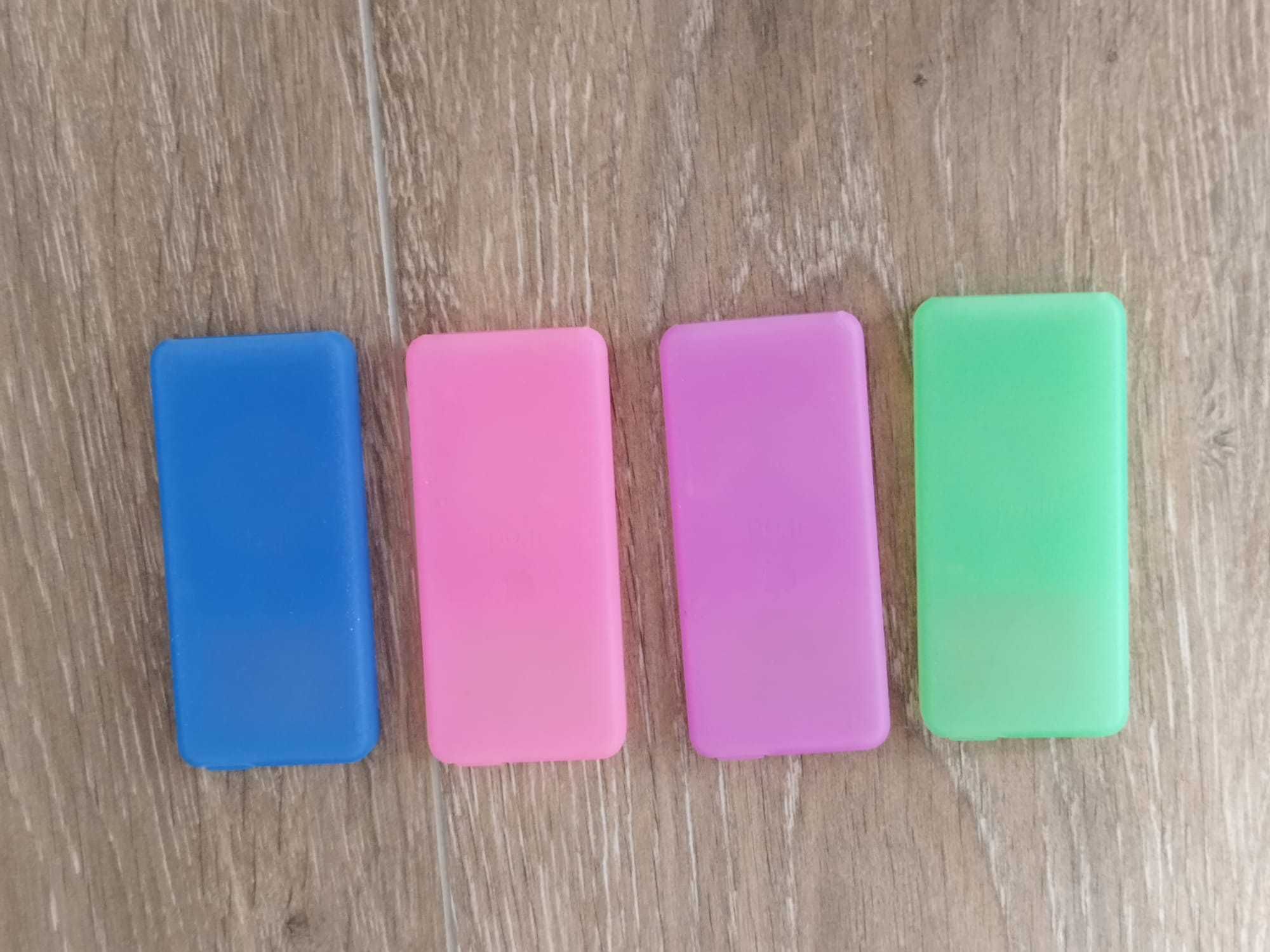 Conjunto de 4 capas para iPod nano primeira geração