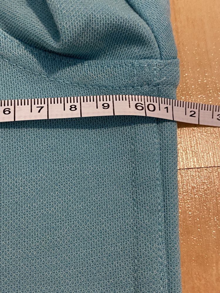 Charles Vogele XL  turkusowa męska koszulka polo t-shirt