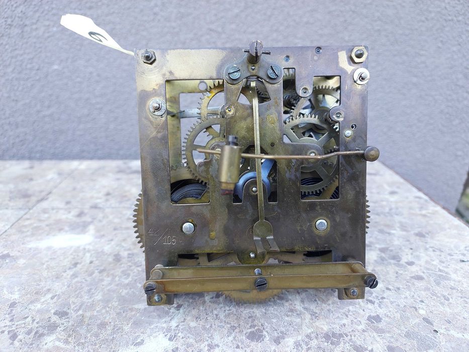 656 Mechanizm starego zegara ściennego FMS 55006 sprawny