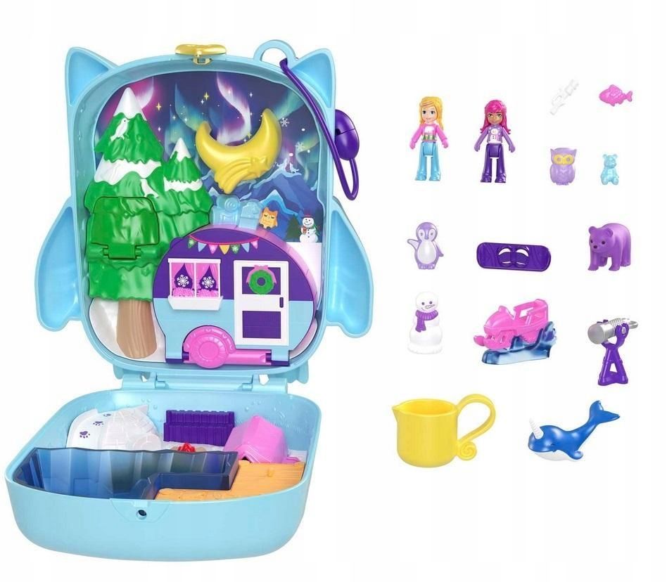 Polly Pocket. Piżama Party Sówki Hkv37, Mattel