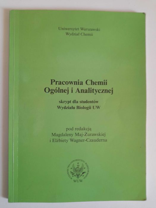 Pracownia Chemii Ogólnej i Analitycznej UW