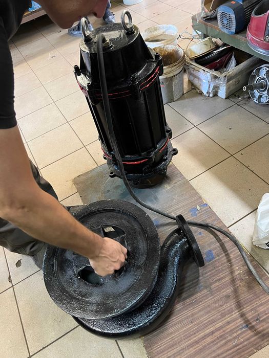 Ремонт- перемотка дренажно-фекальних насосів WQD, CNP, PEDROLLO