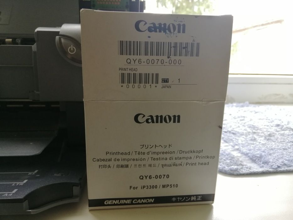 Принтер Pixma iP3300 с катриджами+печатные головки+чернила