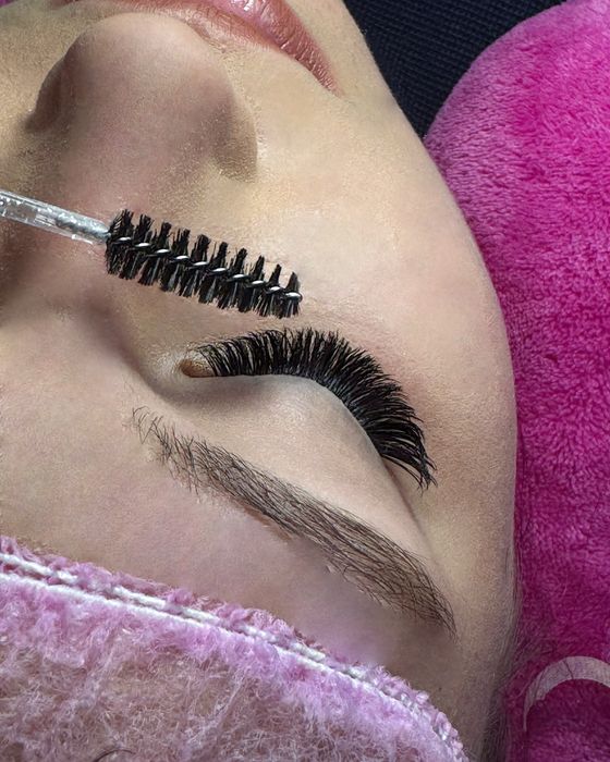 Нарощення вій, наращевание ресниц