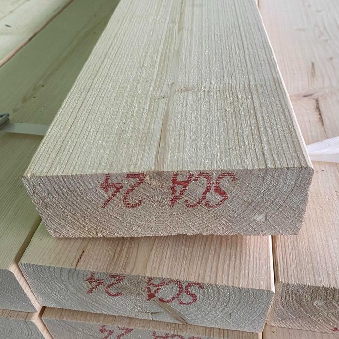 Drewno konstrukcyjne skandynawskie suche strugane C24 BRUTTO!