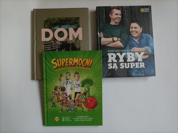 Oddam książki Lidl Dom, Ryby są super, Supermocni