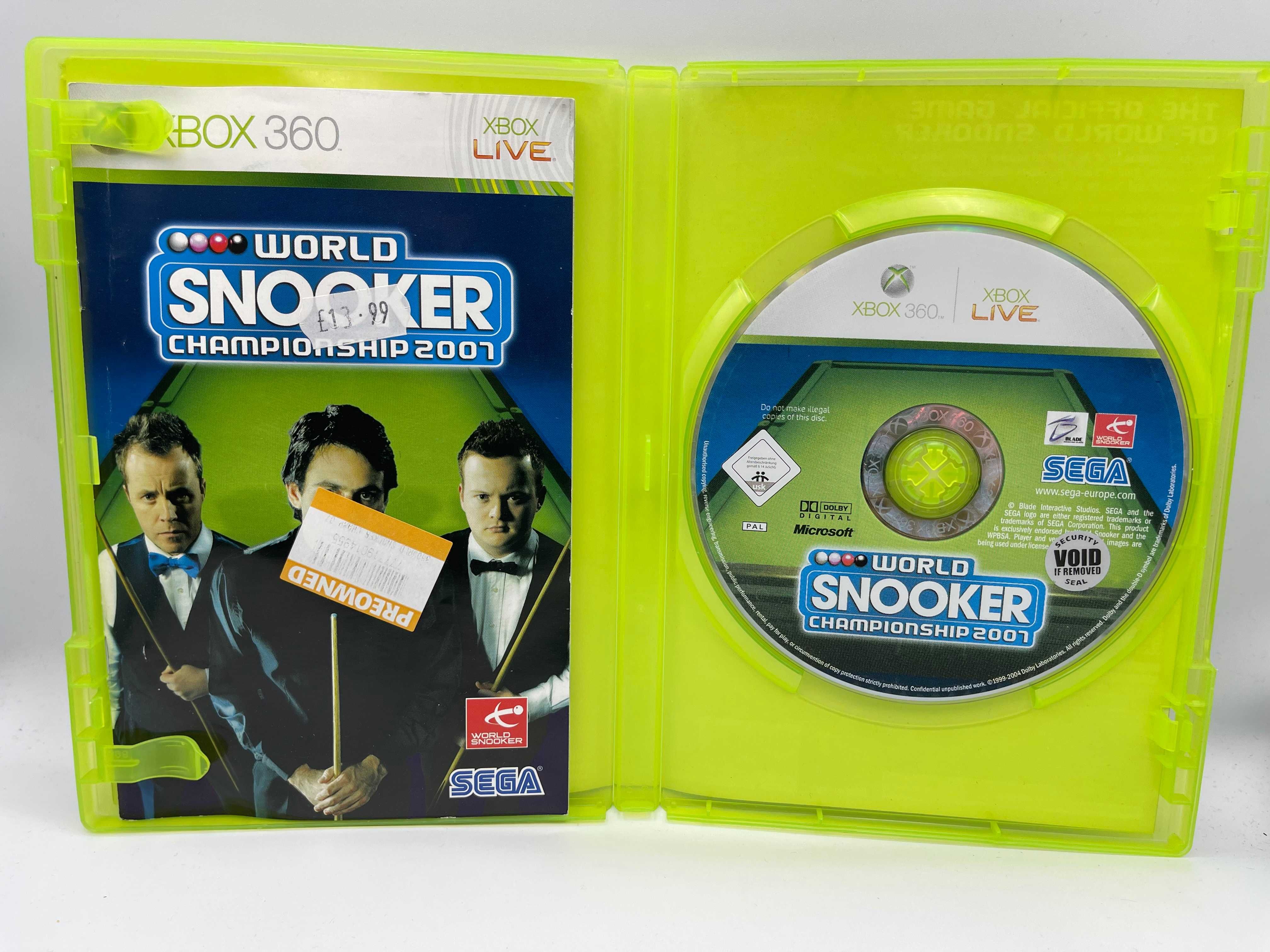 World Snooker Championship Xbox 360