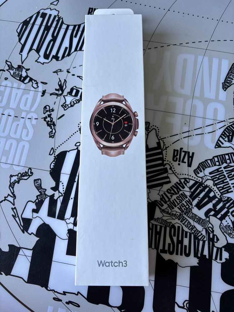 Zegarek samsung watch3 41mm złoty/różowy
