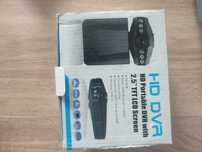 Przenośny Wideorejestrator HD DVR z ekranem 2,5” TFT LCD