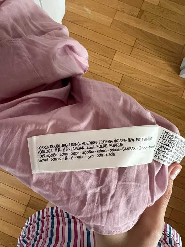 Różowa sukienka Massimo Dutti XS-S