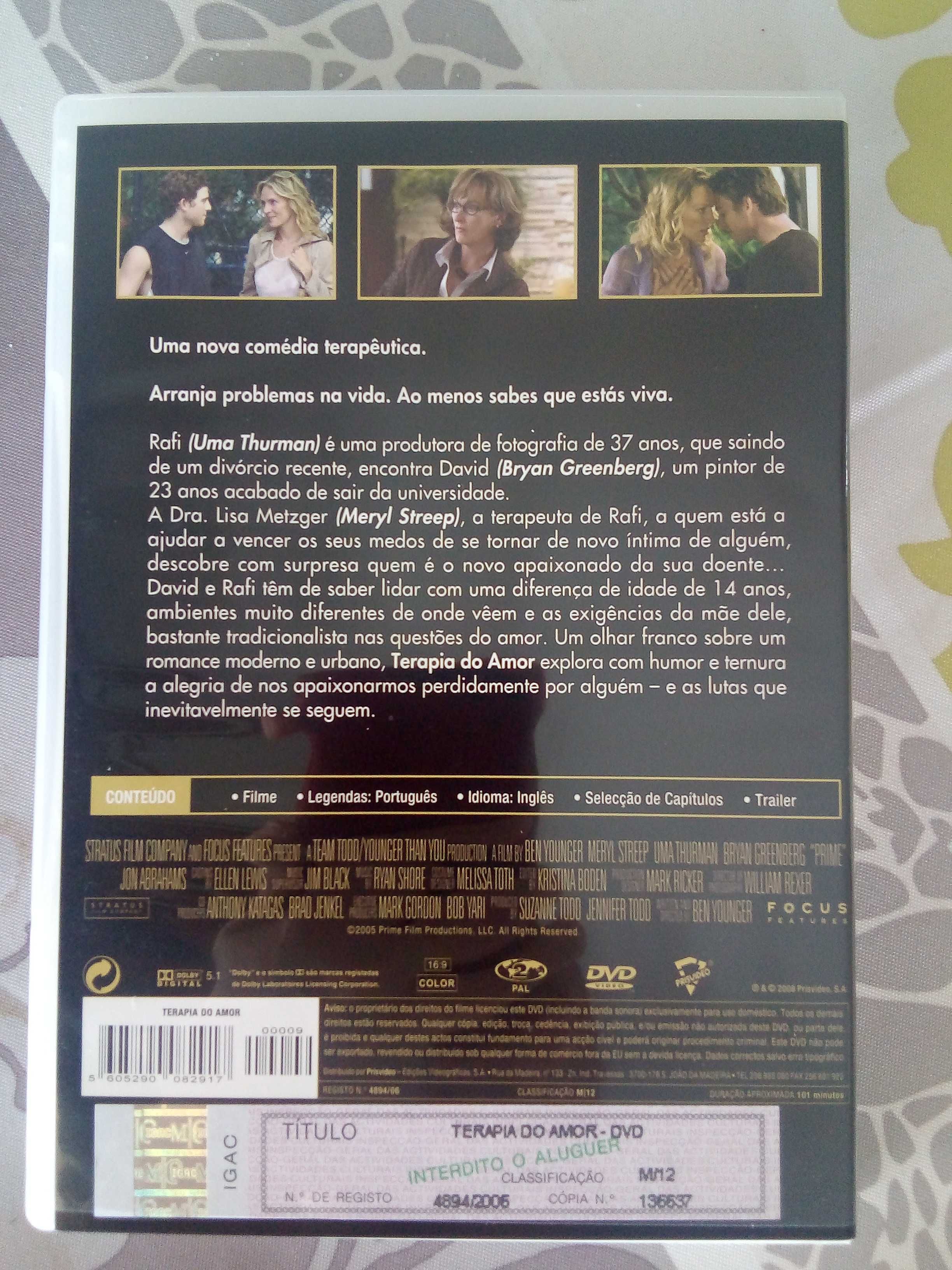 Filme DVD "Terapia do Amor"