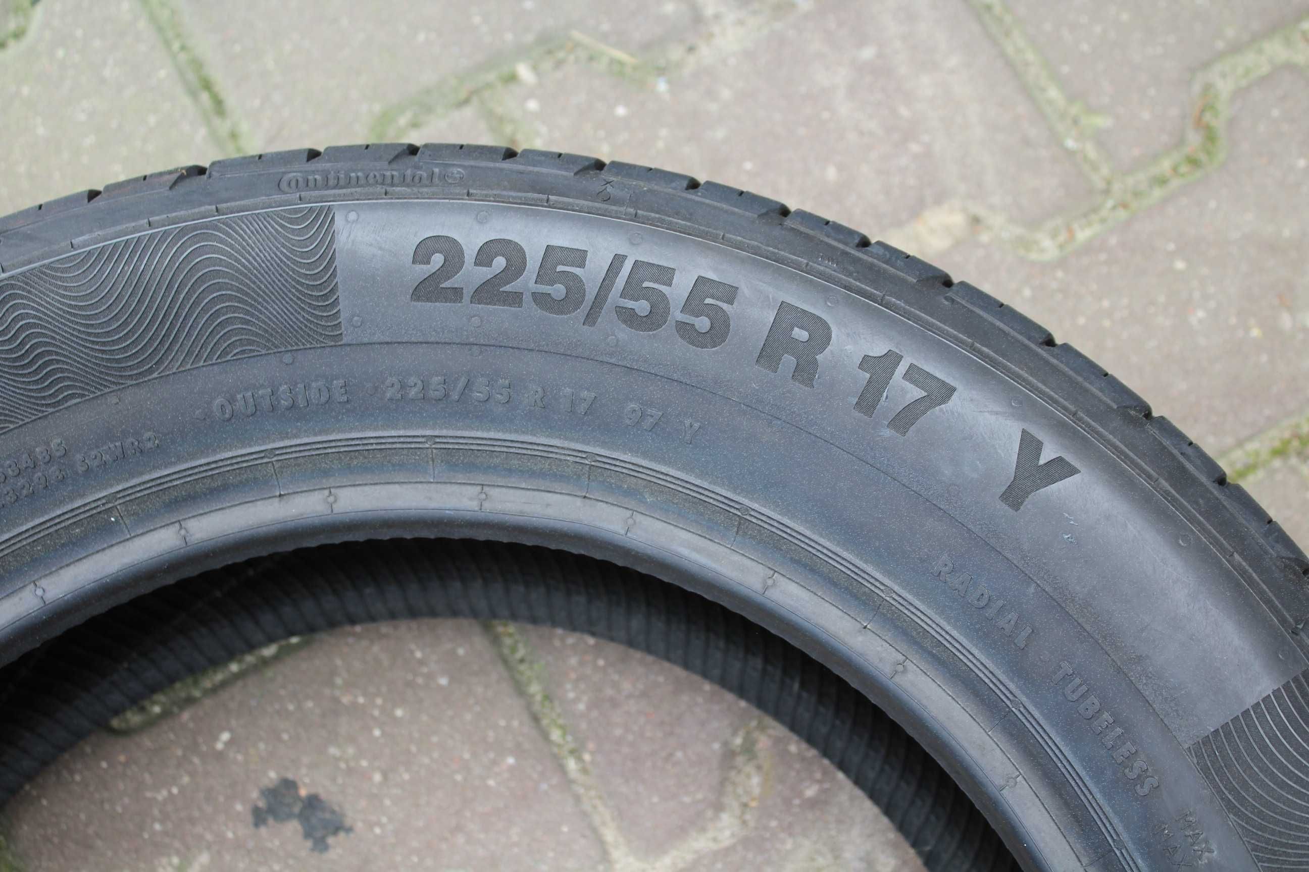 225 55 r17 Continental Premim Contact 5