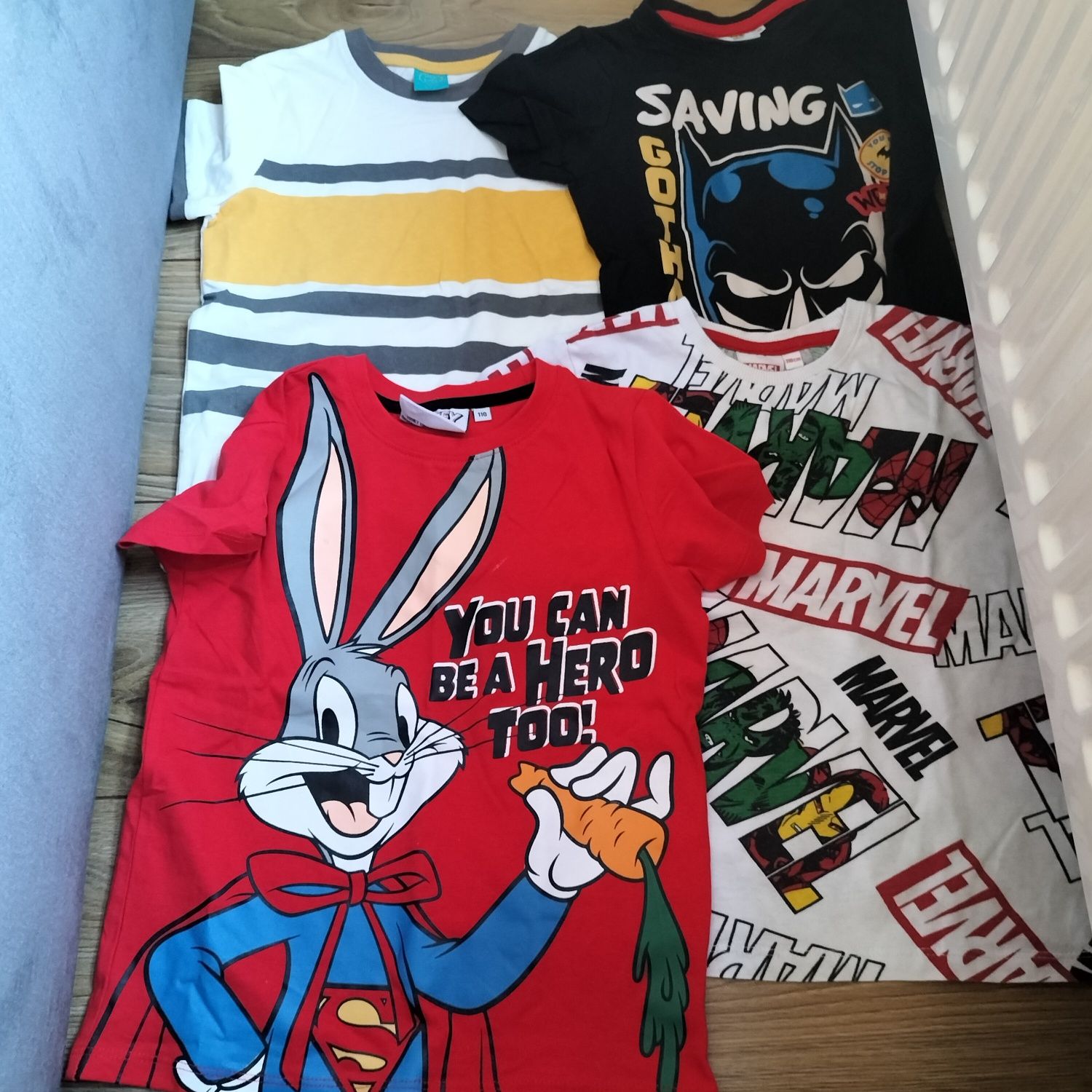 Koszulki t shirt 110/116 Spiderman cekiny