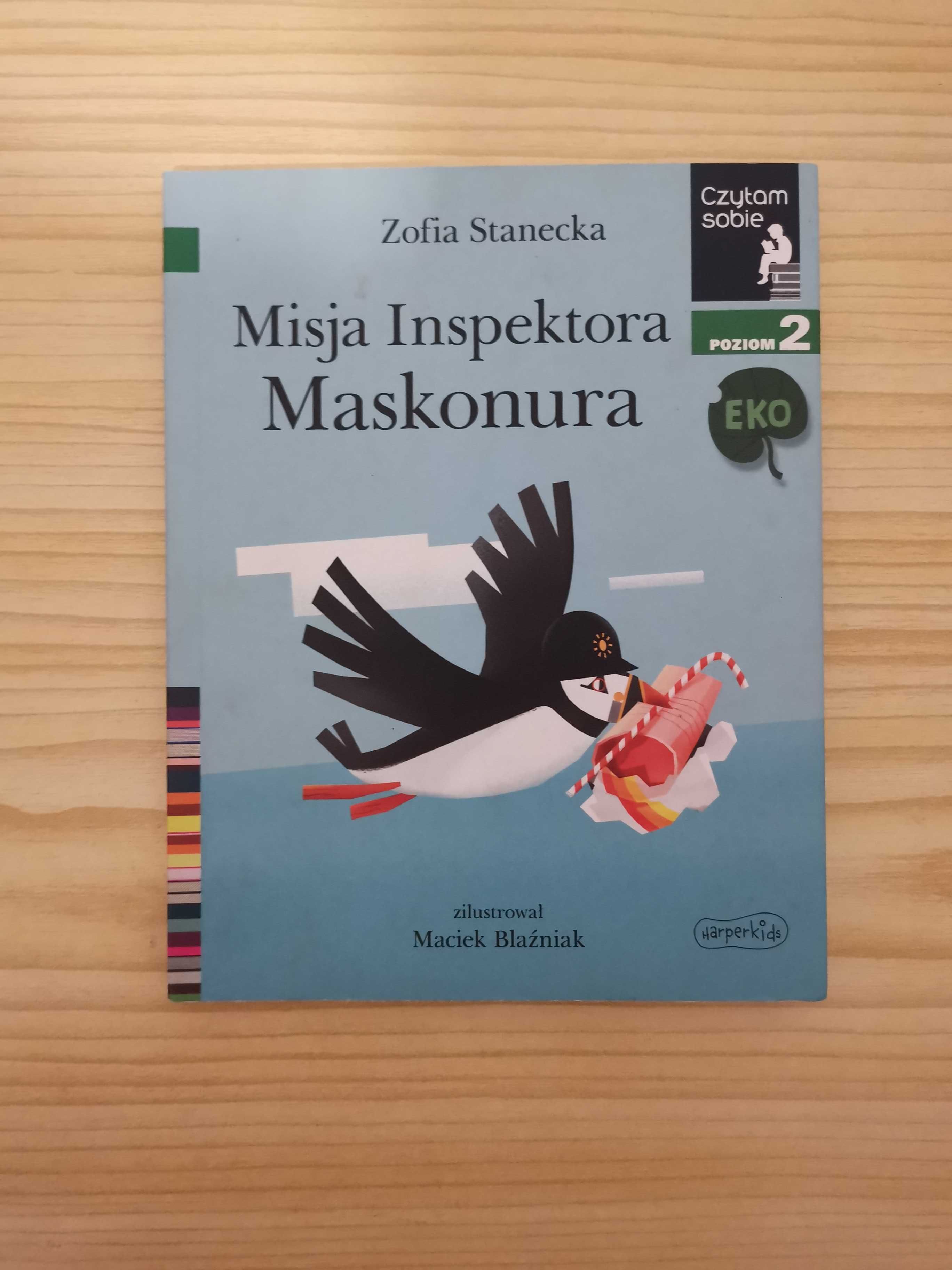 Tytuł książki ,, Misja inspektora Maskonura''