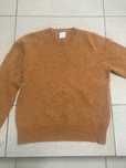 męski sweter shetland  ang.  marki ALBAM rozmiar XL kolor rudy melanż