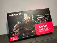 Pudełko po karcie graficznej Gigabyte Radeon rx 7700xt