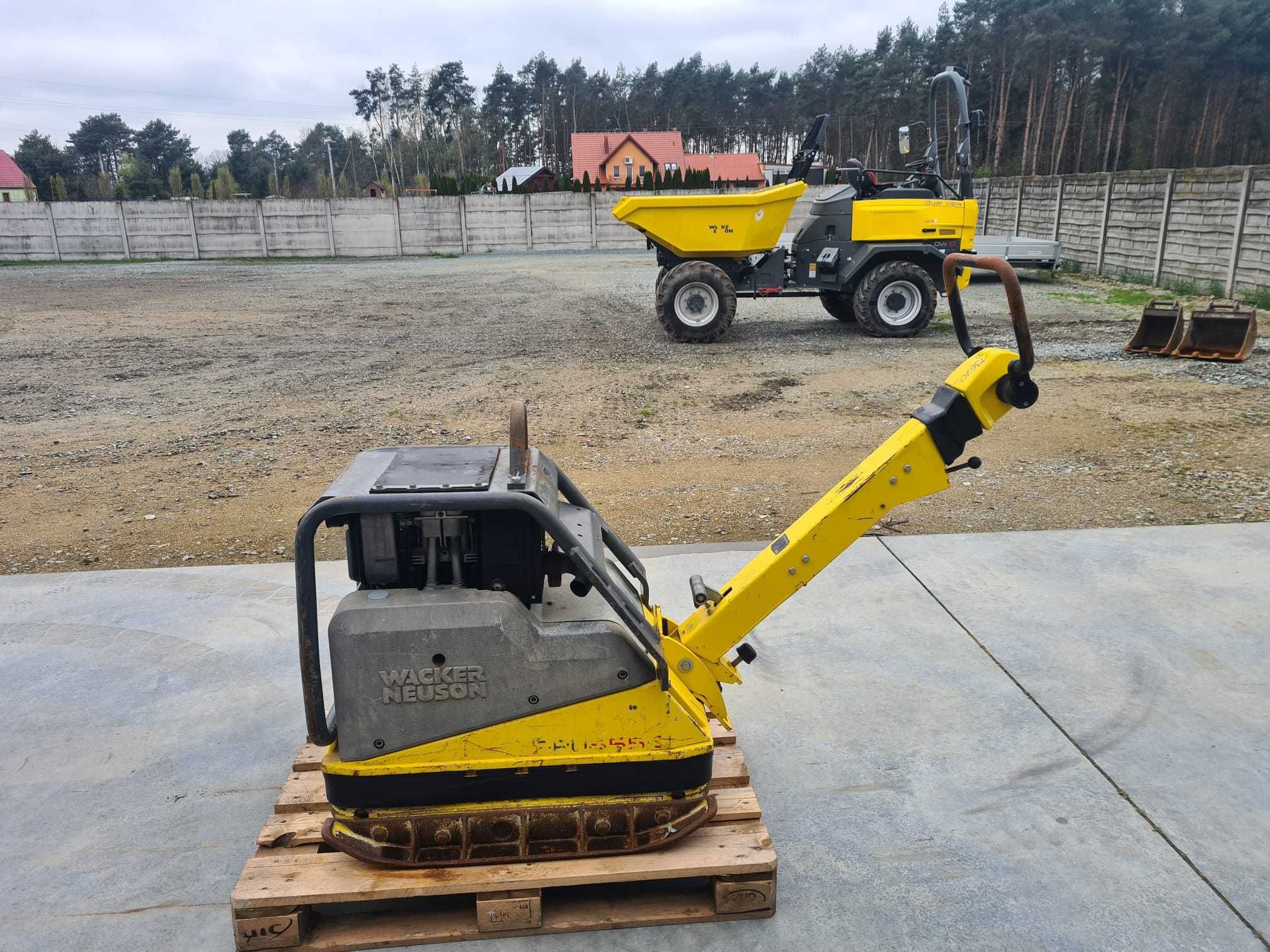 Zagęszczarka Wacker Neuson DPU 6555 He Husqvarna weber Bomag