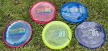 Disc golf nowy zestaw 5 dyskow 1 putter, 1 midrange, 3 driver