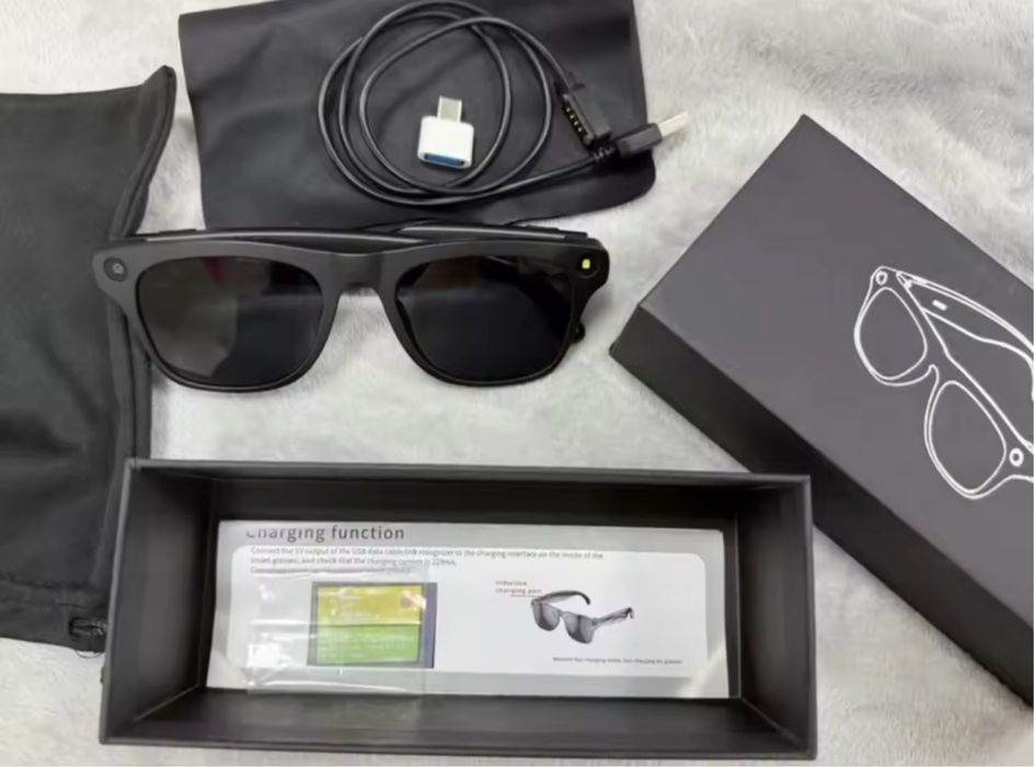 Розумні окуляри HD AI з голосовим асистентом, батареєю 260 мА-год.