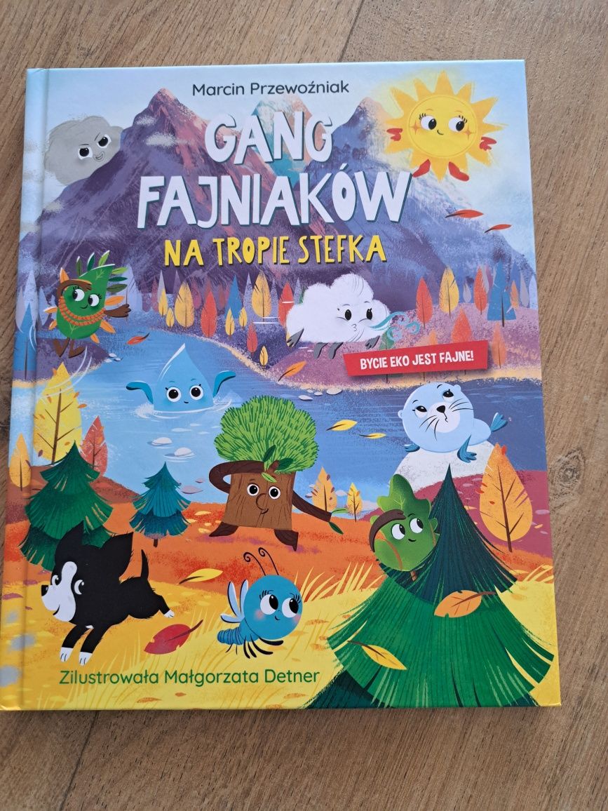 Gang fajniaków - 4 książki i 4 maskotki