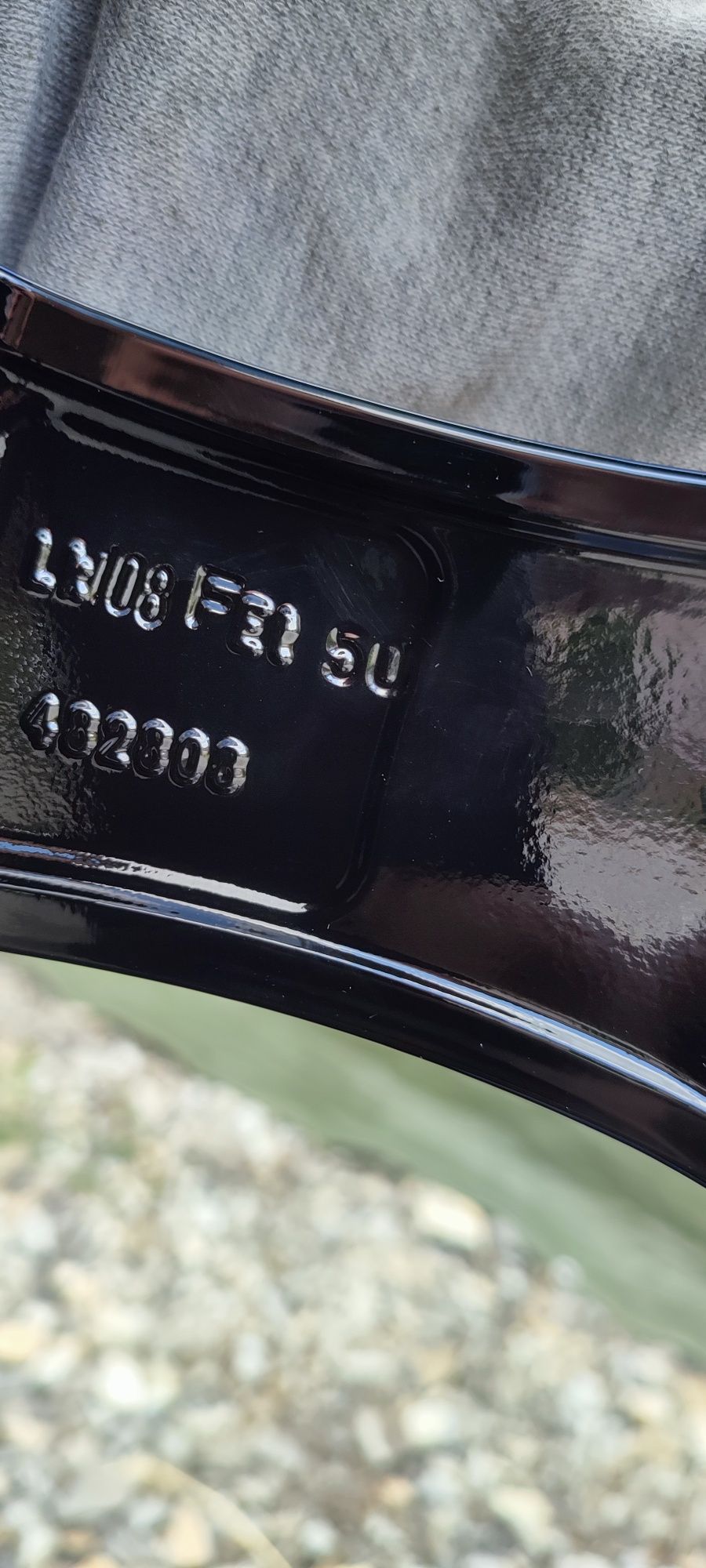 18 " 5x108  nowe felgi aluminiowe czarne Ford Focus, Mondeo, Kuga