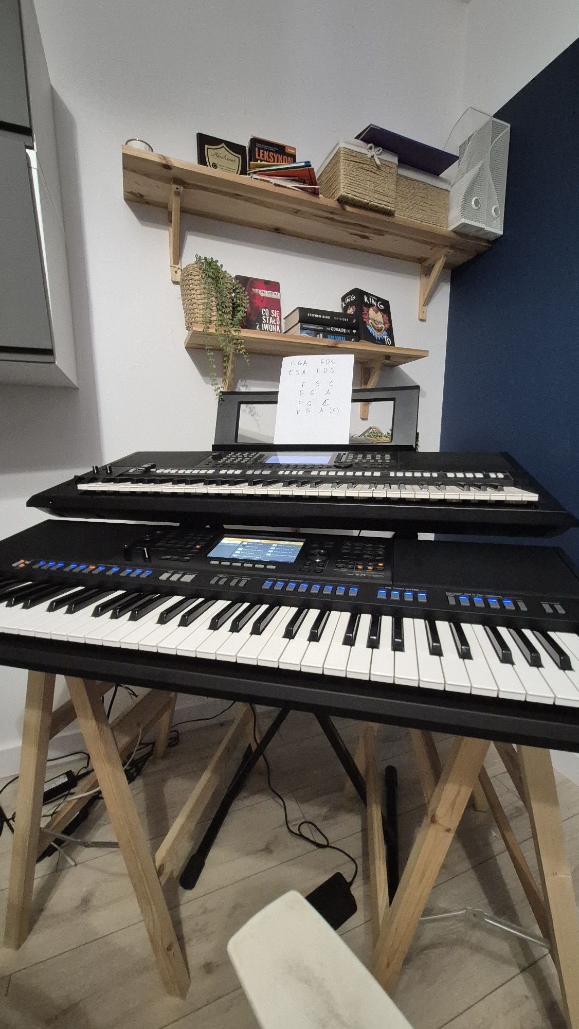 Yamaha PSR-S775 + PSR-SX720 – zestaw (stan bdb + nowy, faktura)