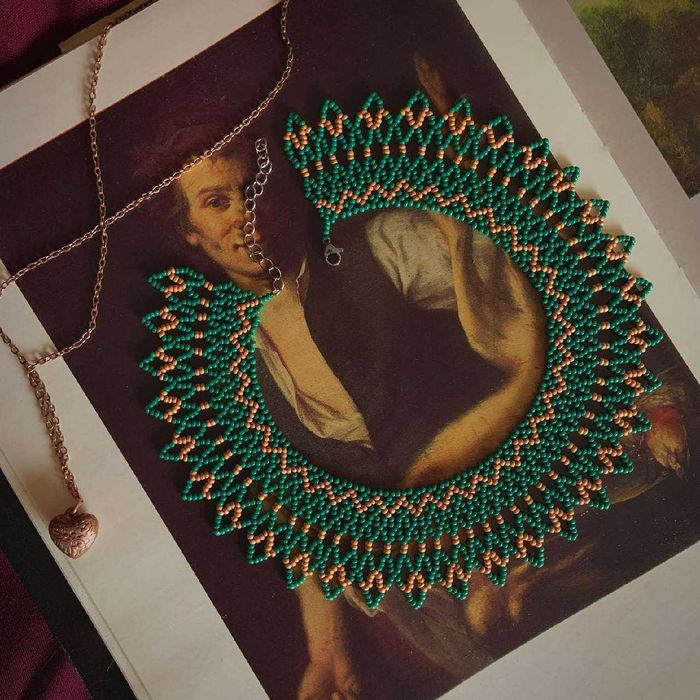 Naszyjnik z koralików