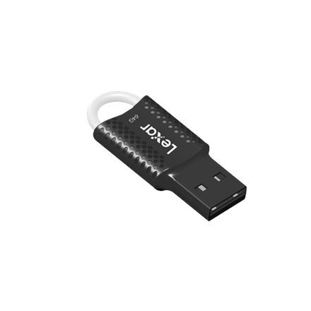 lexar | pamięć usb | jumpdrive v40 | 64 gb | usb 2.0 | czarny