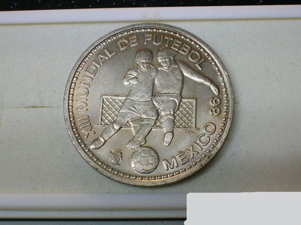 moeda - 100$00 - Mexico 86 / 1986