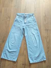 Spodnie jeansy dziewczęce Zara