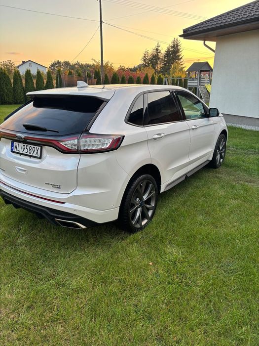 Ford Edge Ford Edge Sport 2.7 320km biała perła, panorama, kamery,