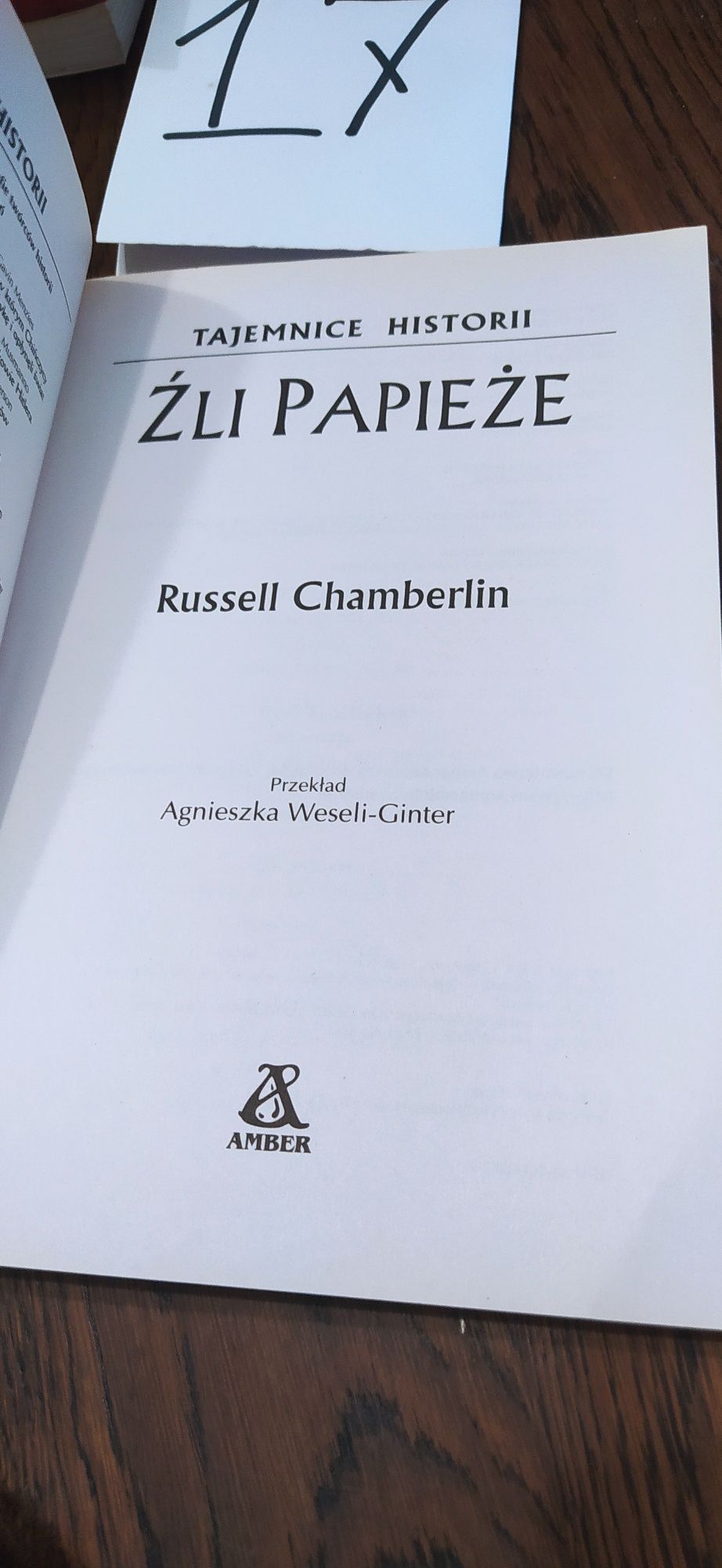 Źli Papieże Russell Chamberlin