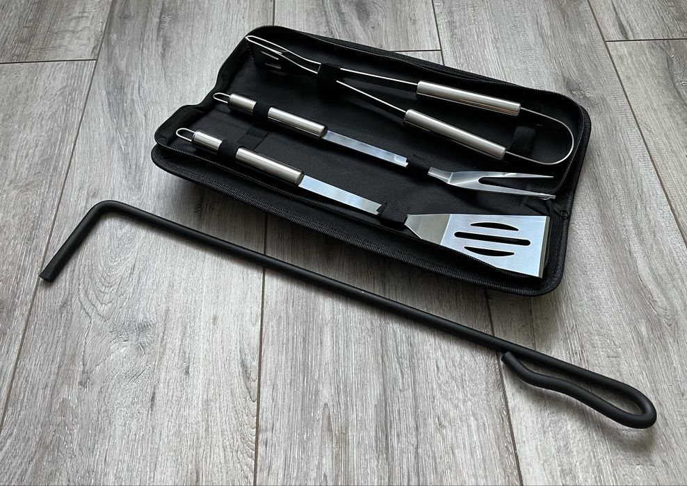 кочерга коцюба + Набір для барбекю грилю мангала