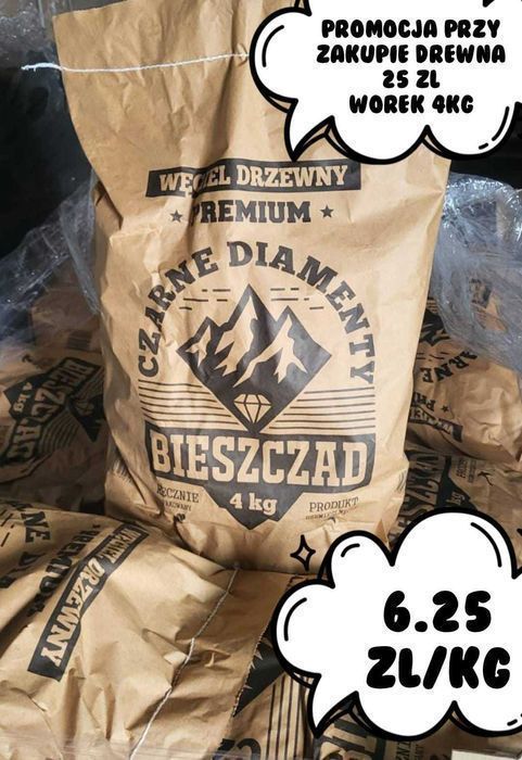 Drewno Dąb Grab Brzoza kominkowe drzewo opałowe suche świeże układane