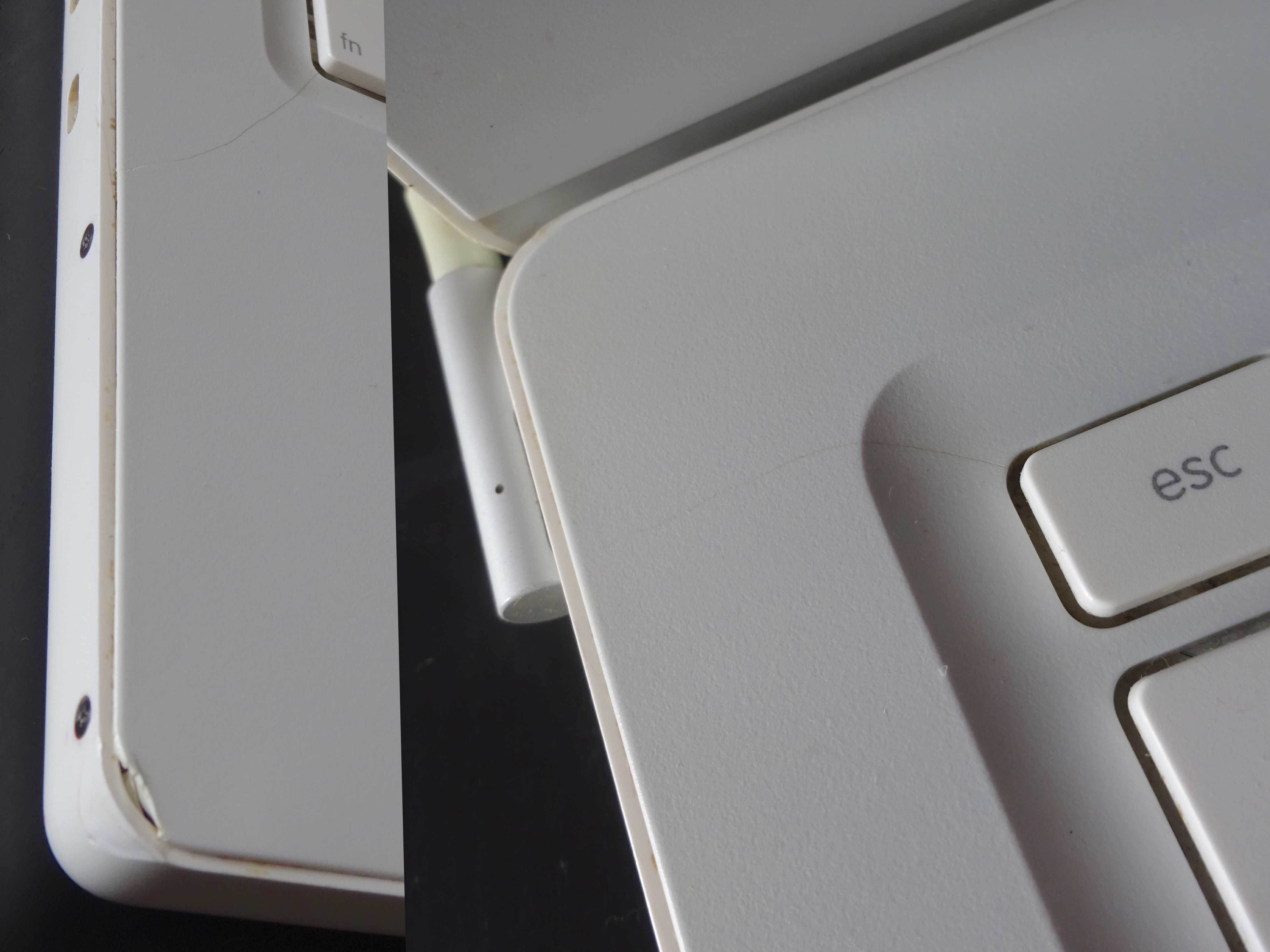 Macbook 4,1 Branco 13" 2008 + 10.5.2 Leopard a Funcionar Para Peças