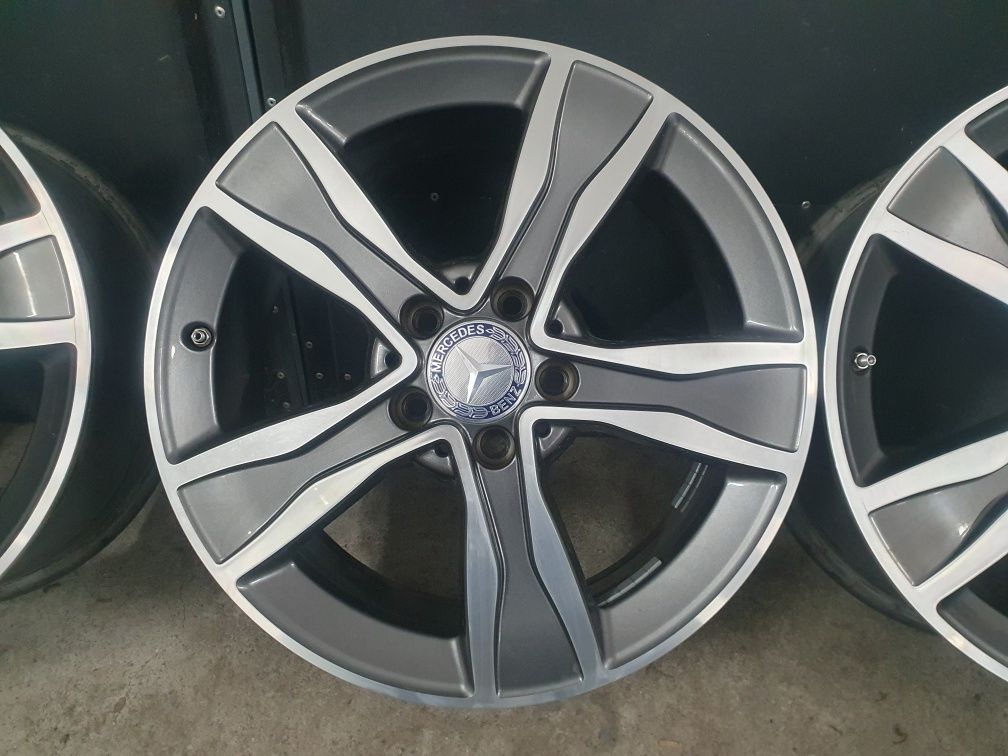 ALUFELGI MERCEDES C Klasa W205 S205 BiColor Jak NOWE! + Czujniki TPMS