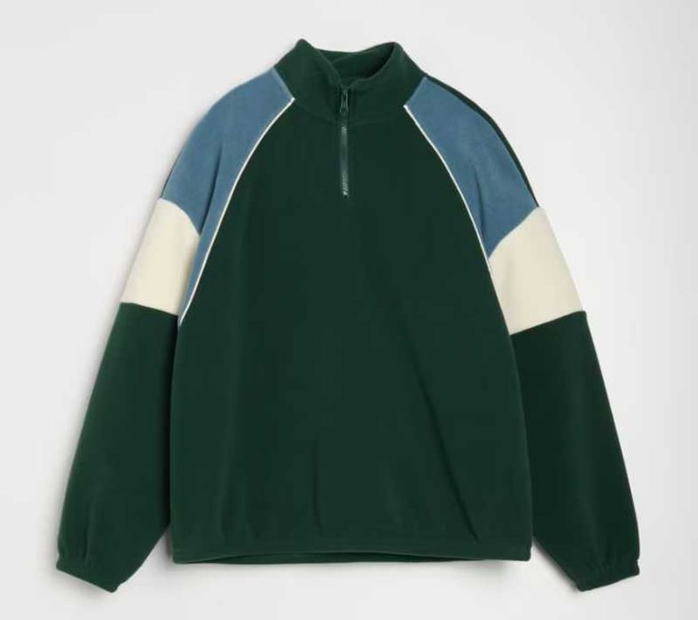 Новая чоловіча фліска на півзамку