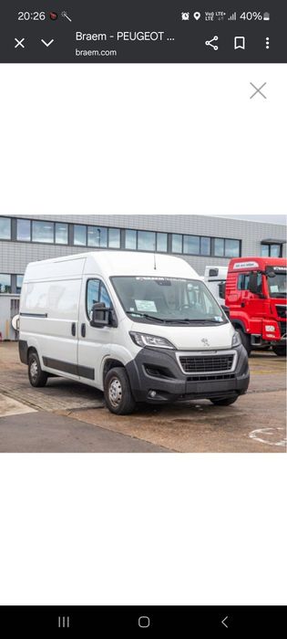 Do wynajęcia Peugeot Boxer