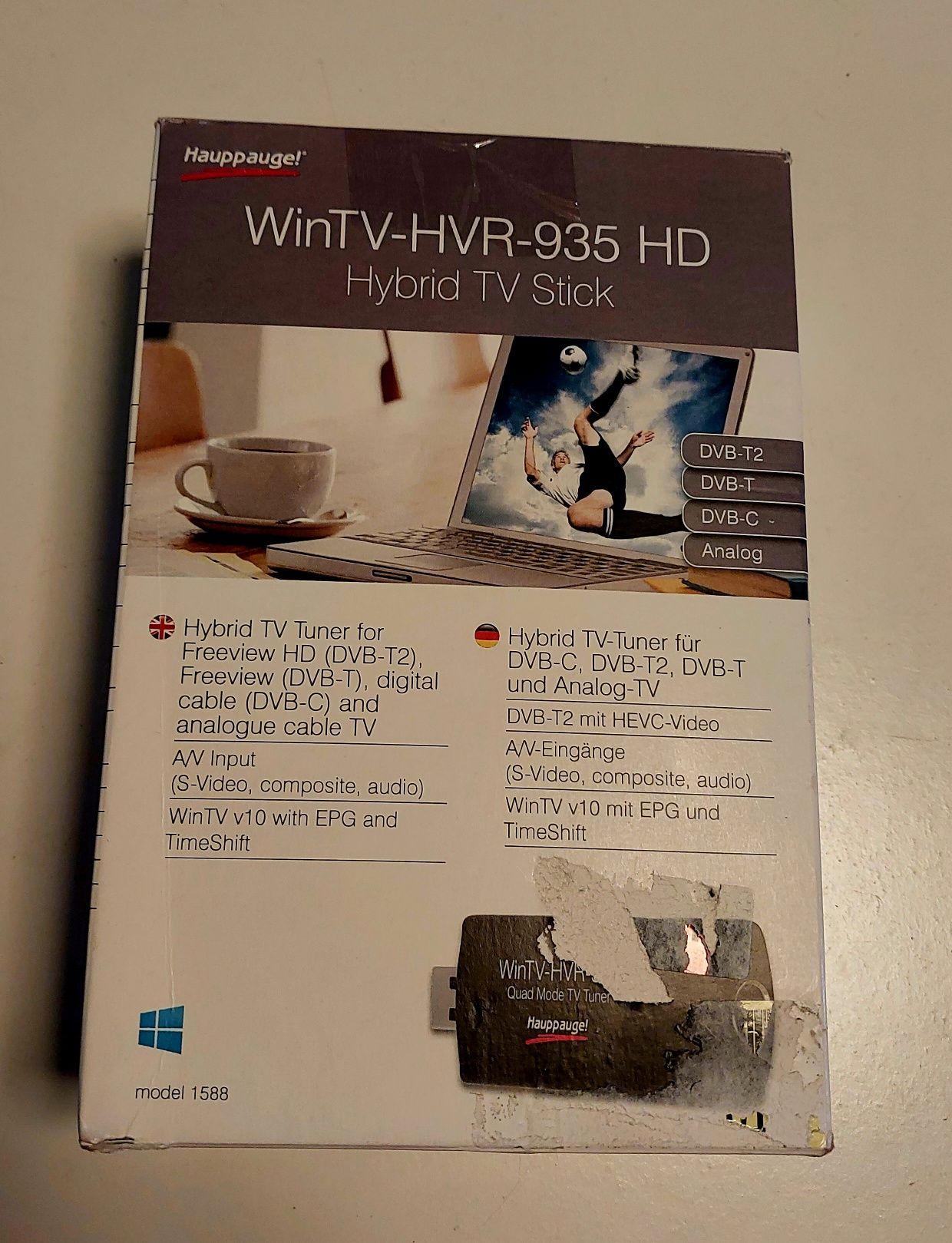 WinTV HVR-935C - Tuner telewizji cyfrowej / analogowej / tuner radiowy
