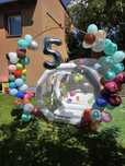Bubble House wynajem dmuchaniec dom z balonami wesele urodziny