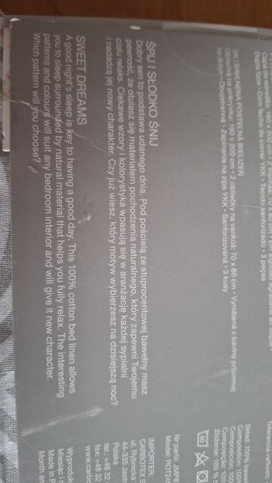 Pościel bawełniana Smukee