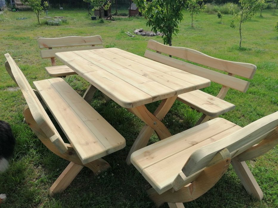 Meble ogrodowe, zestaw mebli ogrodowych 200 cm
