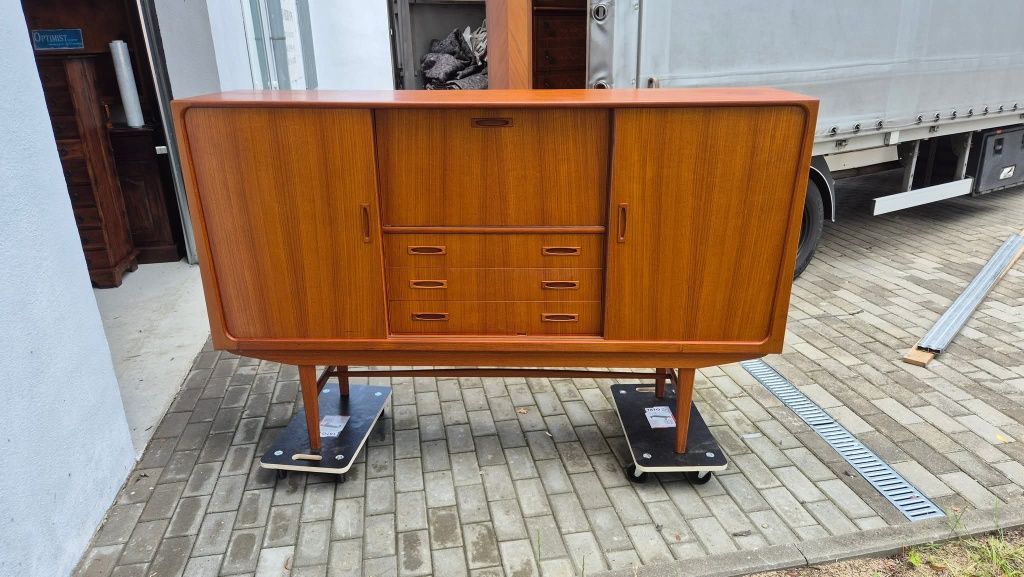 Duńska tekowa retro komoda.
