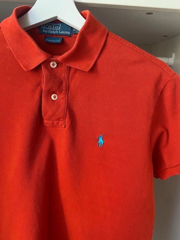 Ralph Lauren polo S man Vintage koralowe