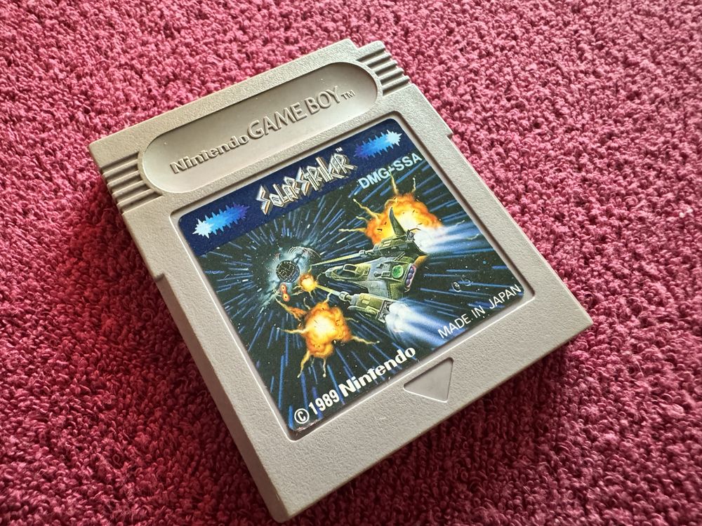 Solar Striker Game Boy SSA j. angielski Oryginalna gra