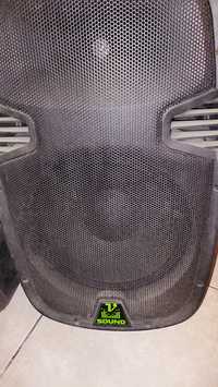 Vendo Colunas VSound + Mesa Aplificada Alto